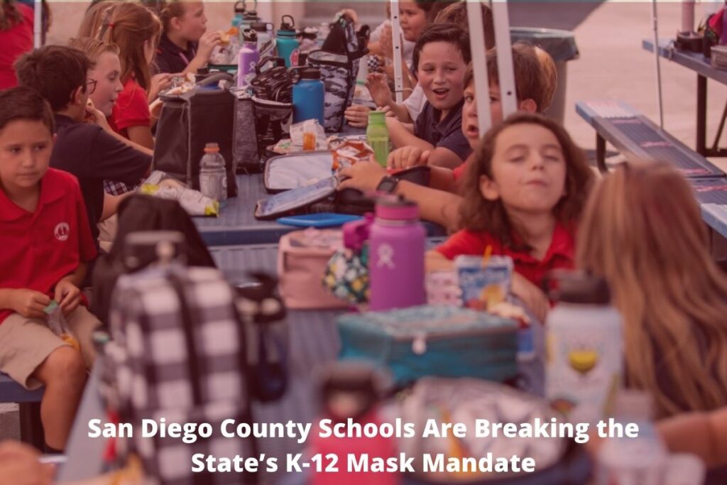 San Diego County Schools Are Breaking the State’s K-12 Mask Mandate