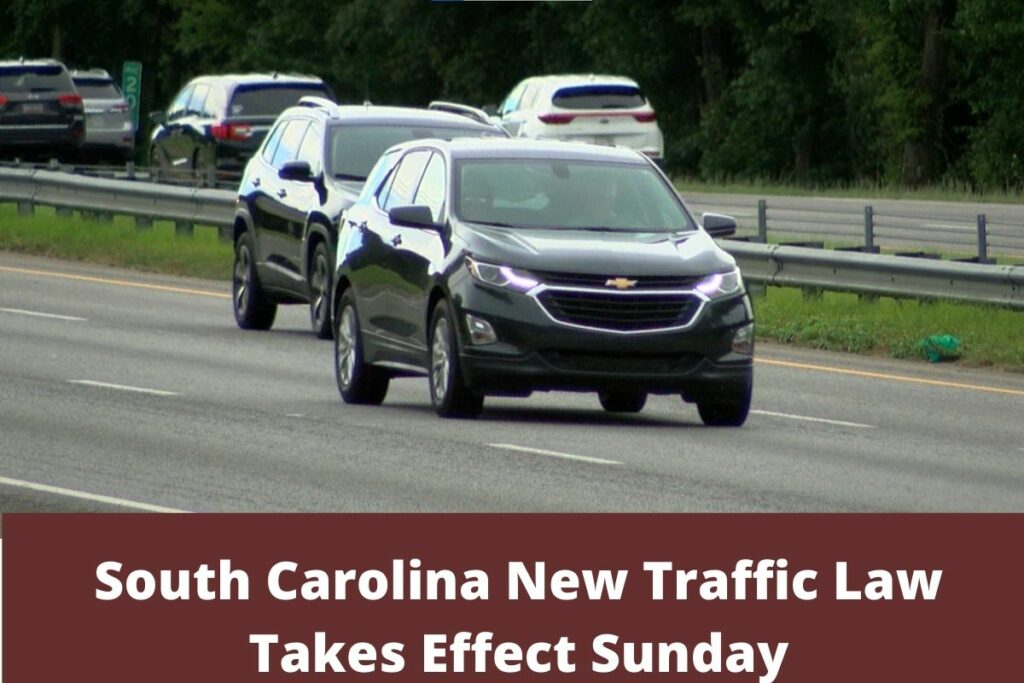 New Traffic Law Takes Effect Sunday