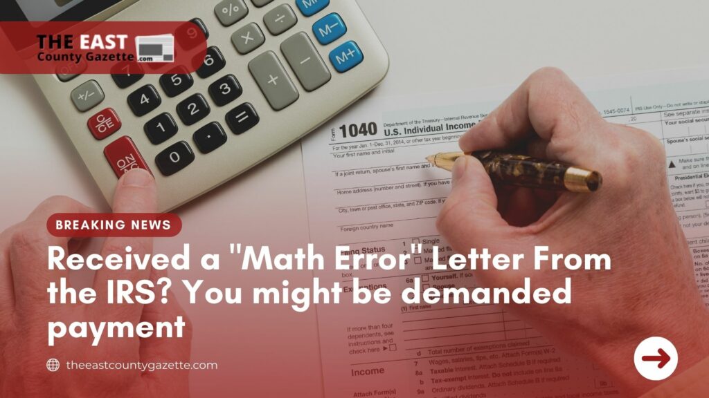 IRS Math Error