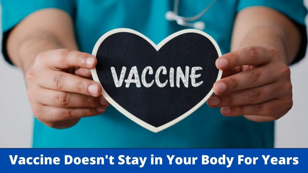 Vaccines Update No Covid-19 Vaccine Doesn't Stay in Your Body For Years