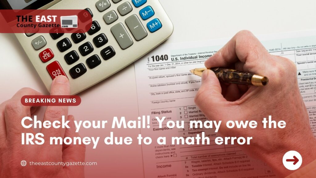 IRS Math Error