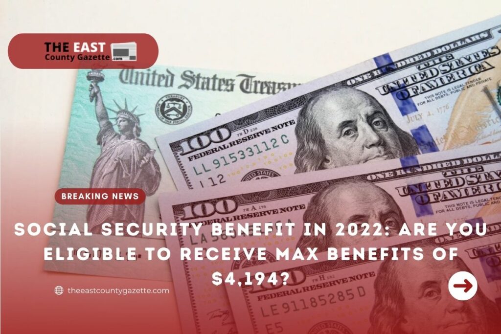 Social Security Benefit in 2022