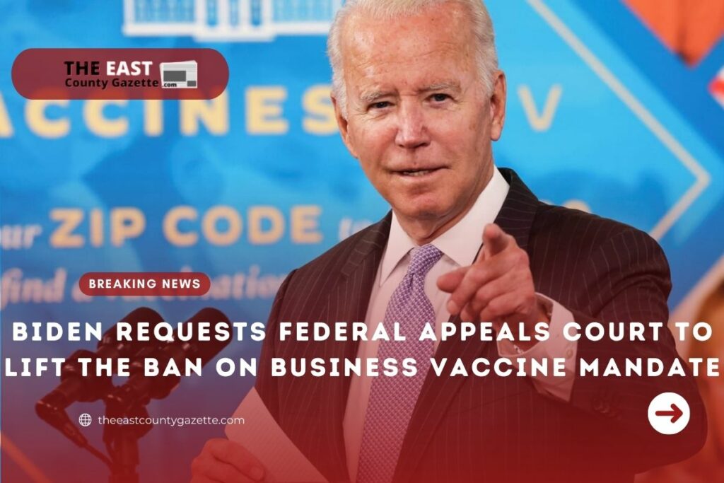 Lift the Ban on Business Vaccine Mandate