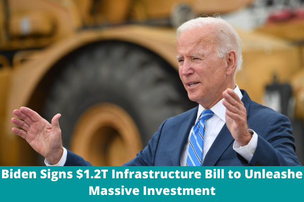 Biden Signs $1.2T Infrastructure Bill to Unleash Massive Investment