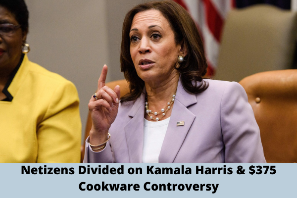 Netizens Divided on Kamala Harris & $375 Cookware Controversy