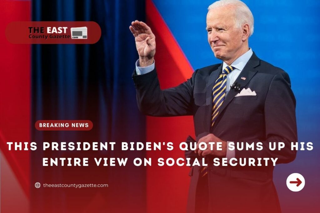 President Biden's Quote