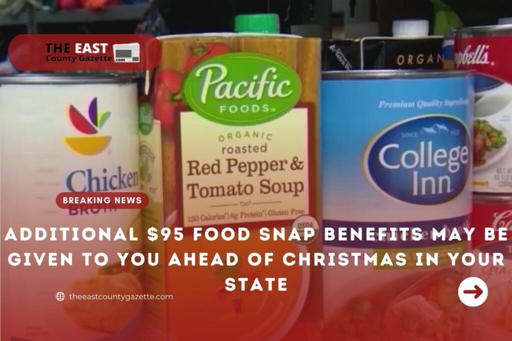 Additional $95 Food SNAP Benefits
