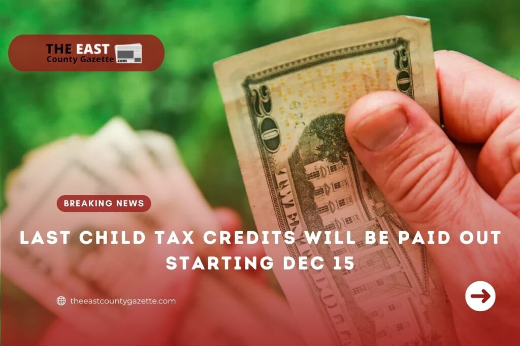 Last Child Tax Credit Payment