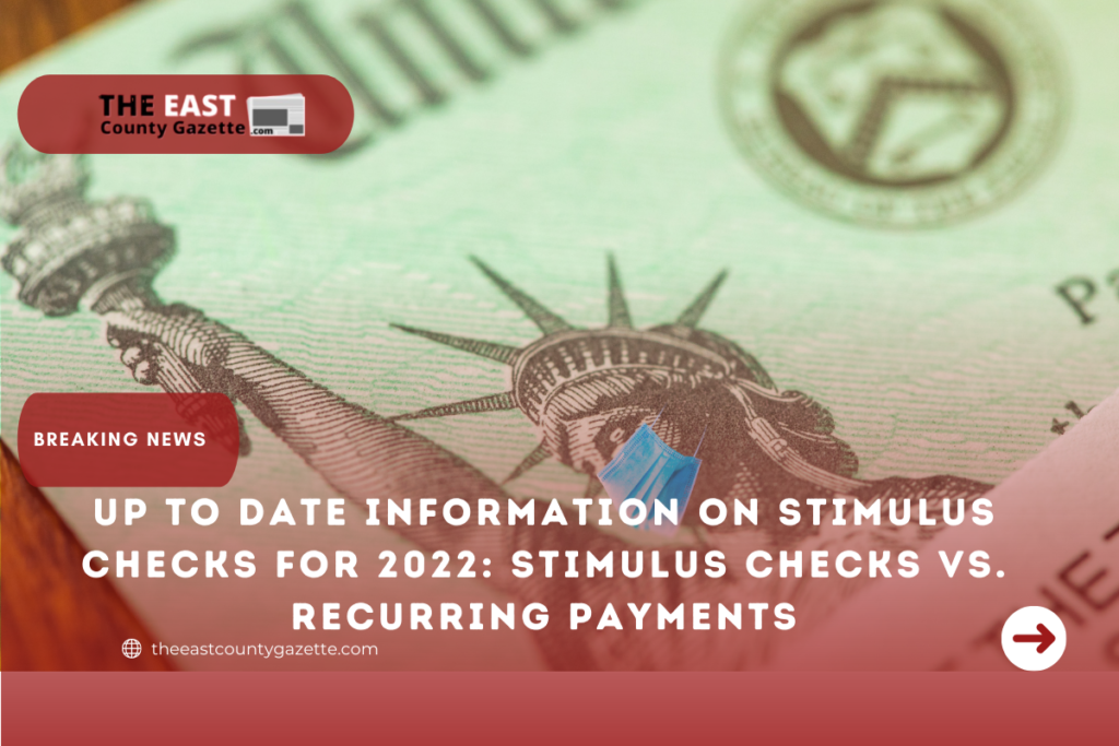 Stimulus Checks Vs. Recurring Payments