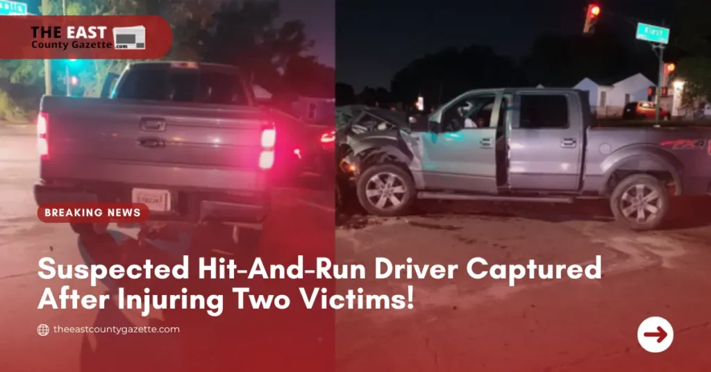 Suspected Hit-And-Run Driver Captured After Injuring Two Victims!