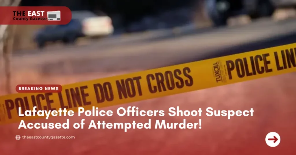 Lafayette Police Officers Shoot Suspect Accused of Attempted Murder!