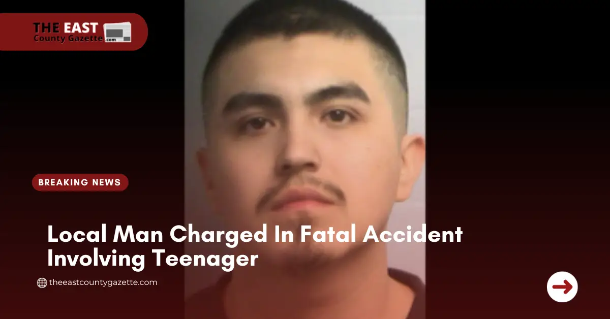 Local Man Charged In Fatal Accident Involving Teenager