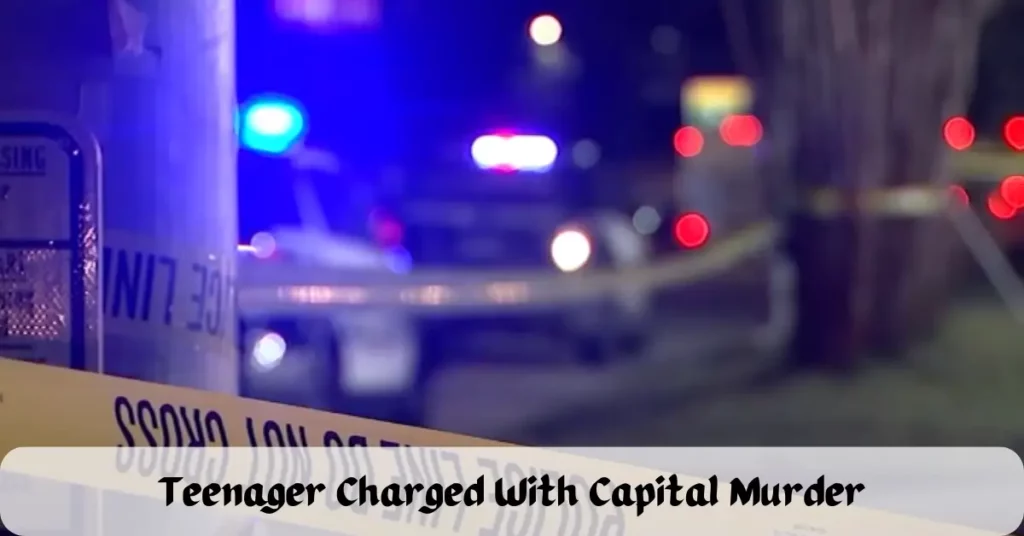 Teenager Charged With Capital Murder