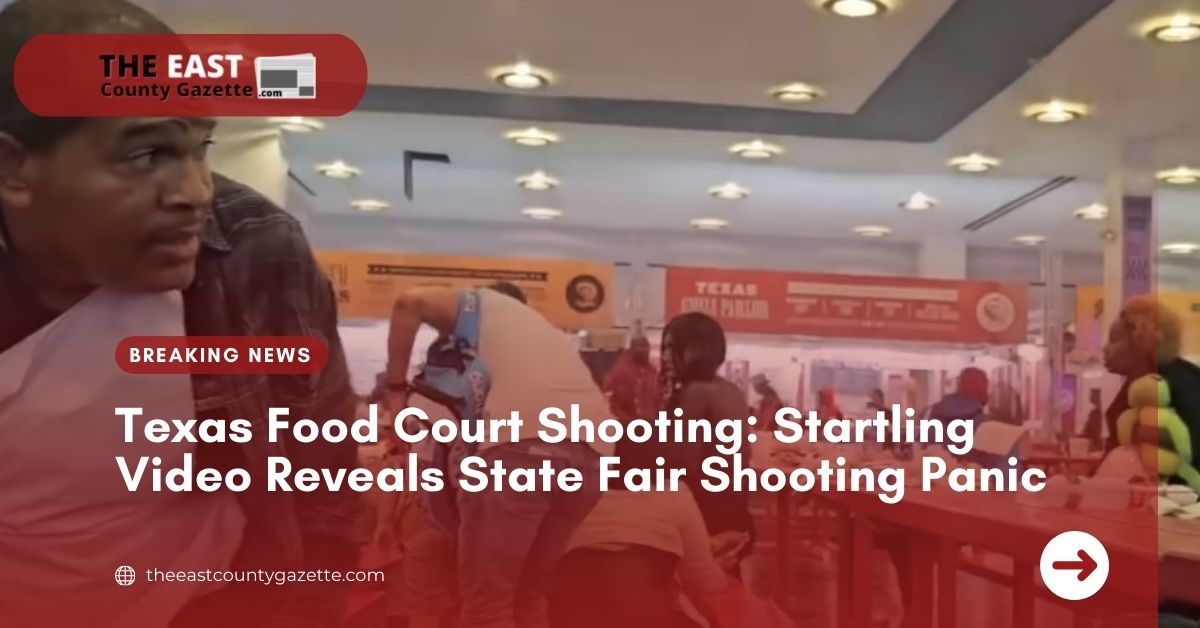 Texas Food Court Shooting Startling Video Reveals State Fair Shooting Panic