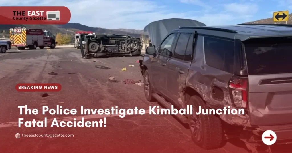 The Police Investigate Kimball Junction Fatal Accident!