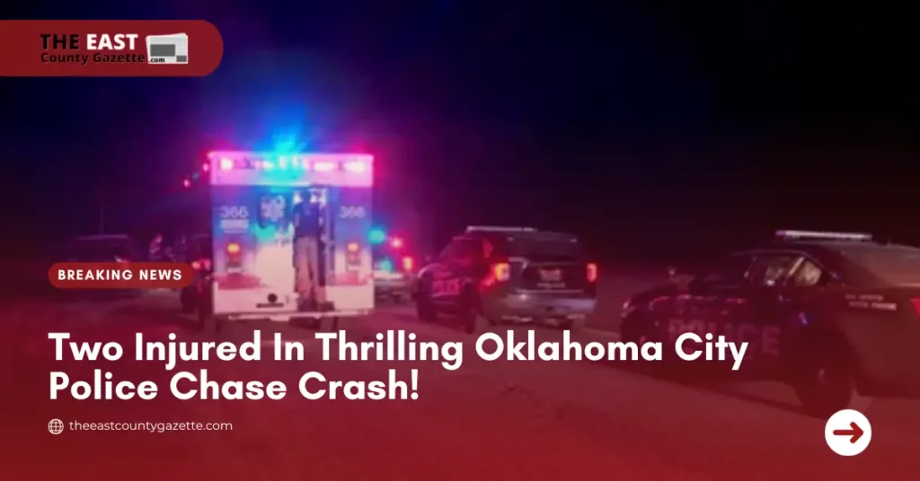 Two Injured In Thrilling Oklahoma City Police Chase Crash!