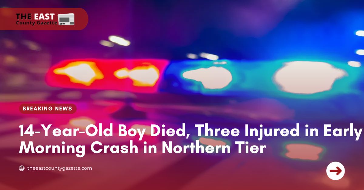 14-Year-Old Boy Died, Three Injured in Early Morning Crash in Northern Tier