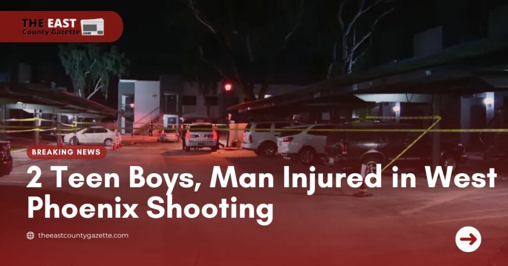 2 Teen Boys, Man Injured in West Phoenix Shooting