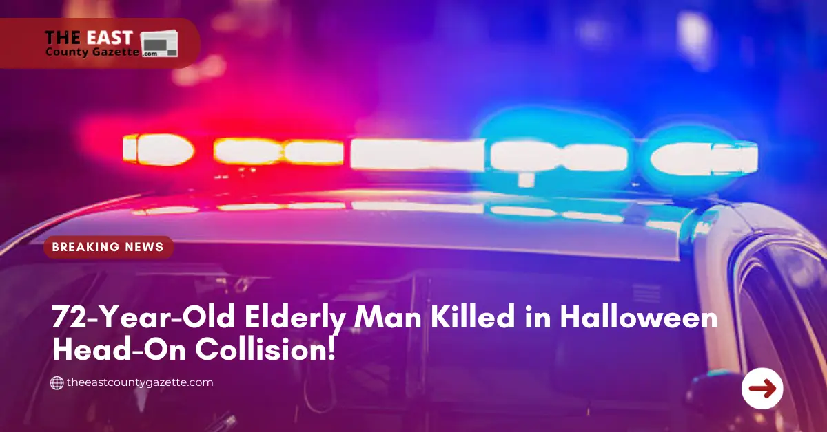 72-Year-Old Elderly Man Killed in Halloween Head-On Collision!