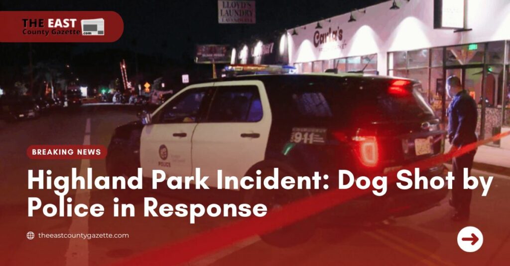 Highland Park Incident Dog Shot by Police in Response