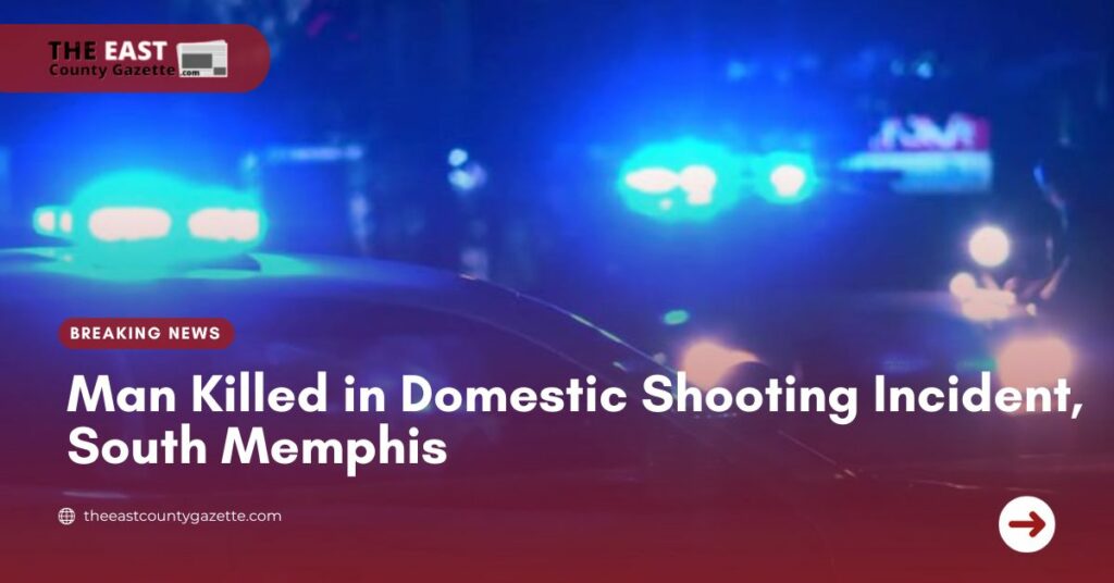 Man Killed In Domestic Shooting Incident South Memphis The East County Gazette 7394