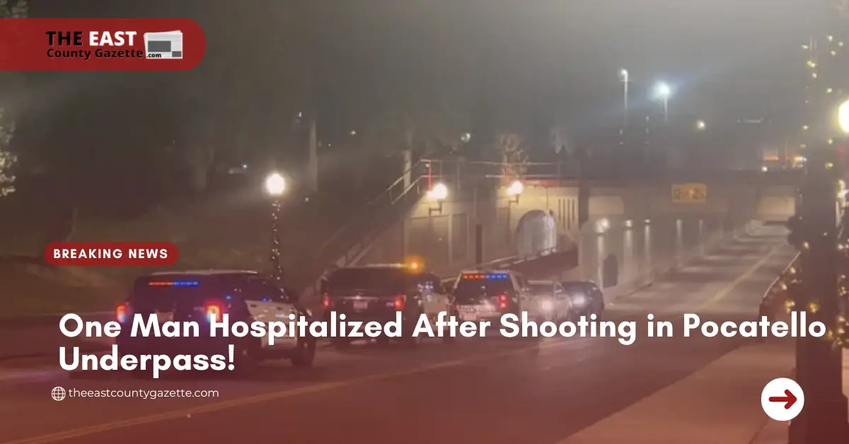 One Man Hospitalized After Shooting in Pocatello Underpass!
