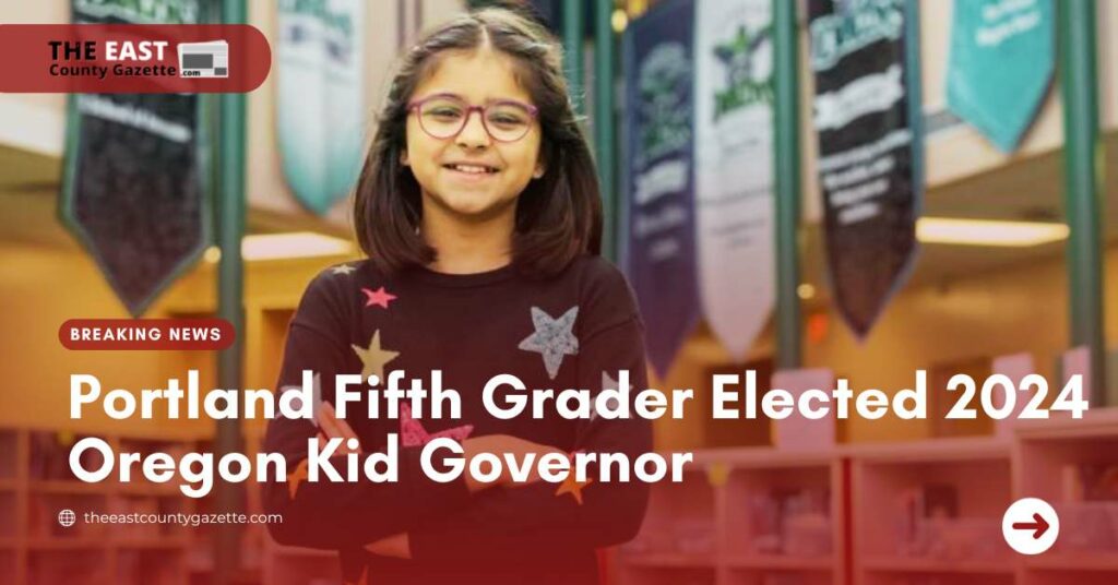 Portland Fifth Grader Elected 2024 Oregon Kid Governor