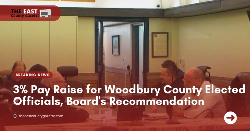 3% Pay Raise for Woodbury County Elected Officials, Board's Recommendation