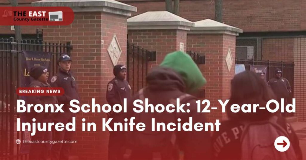 Bronx School Shock 12-Year-Old Injured in Knife Incident