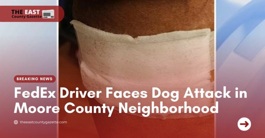 FedEx Driver Faces Dog Attack in Moore County Neighborhood