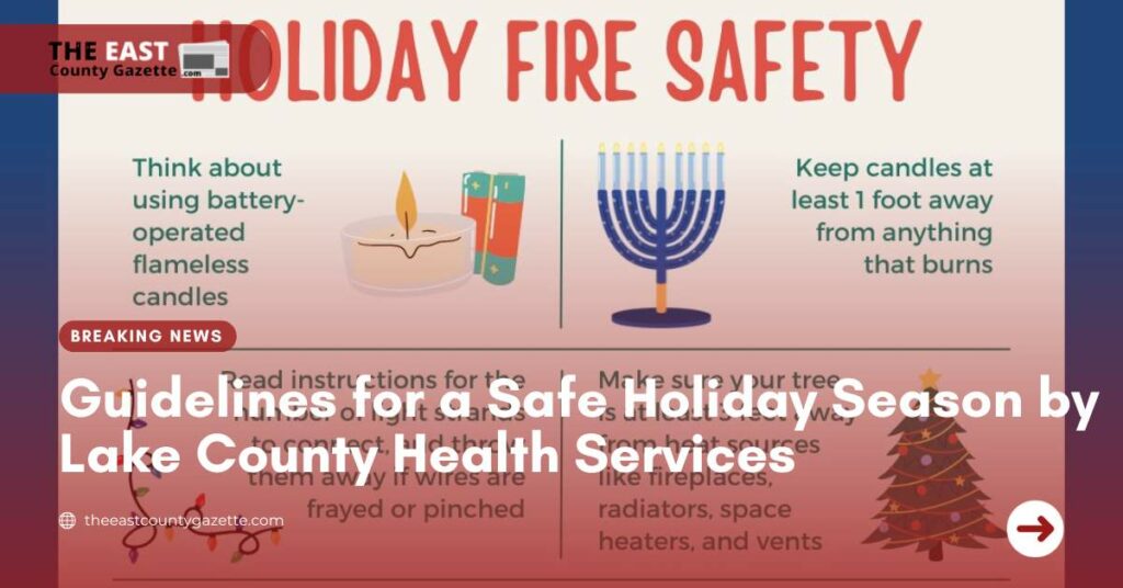 Guidelines for a Safe Holiday Season by Lake County Health Services
