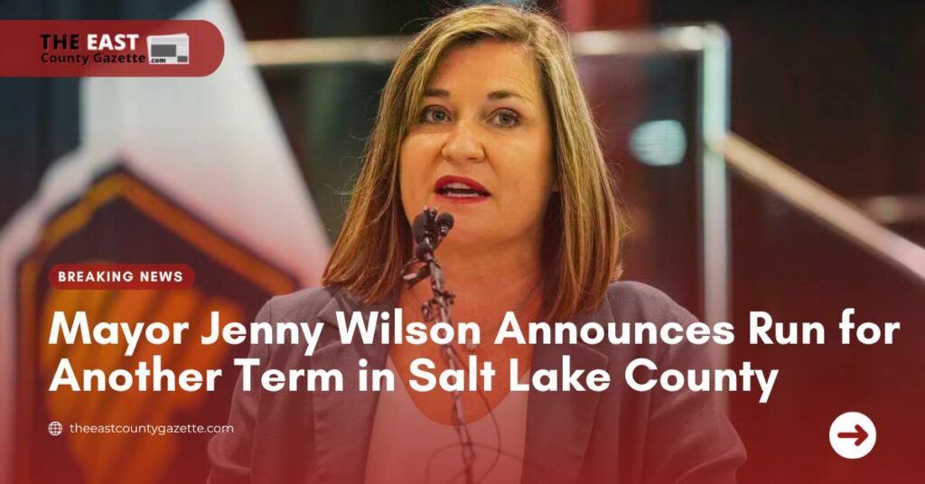 Mayor Jenny Wilson Announces Run for Another Term in Salt Lake County