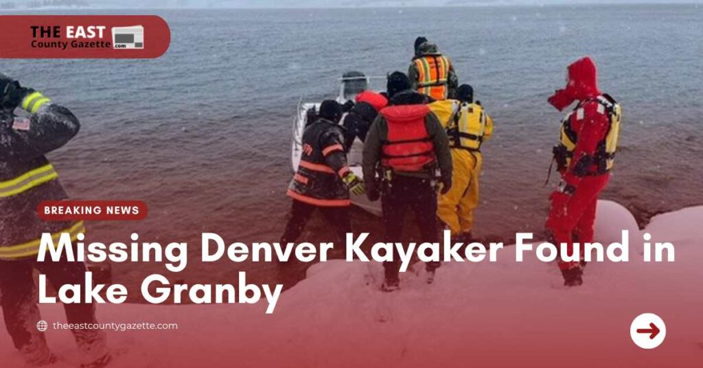 Missing Denver Kayaker Found in Lake Granby