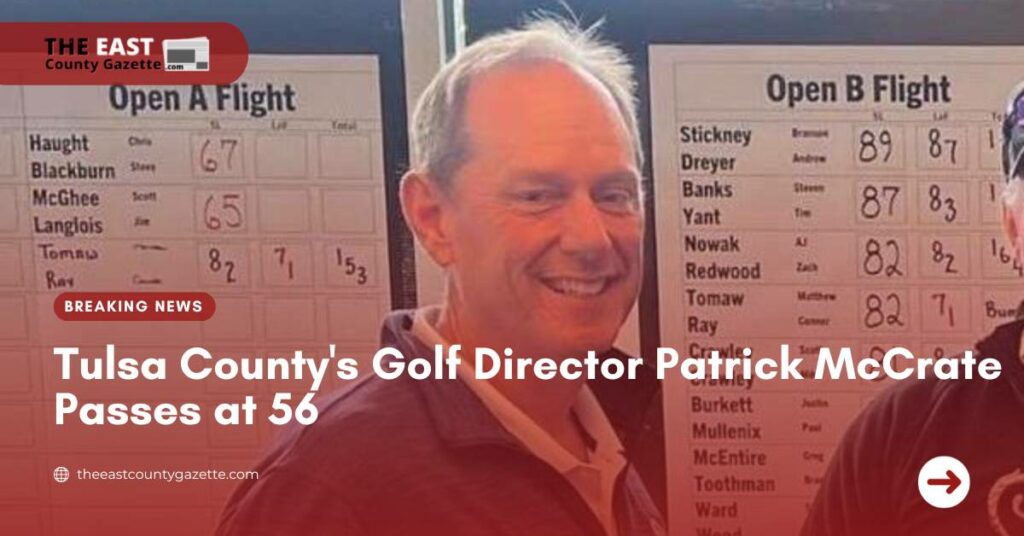 Tulsa County's Golf Director Patrick McCrate Passes at 56