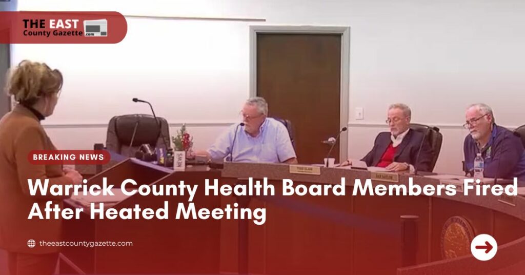 Warrick County Health Board Members Fired After Heated Meeting