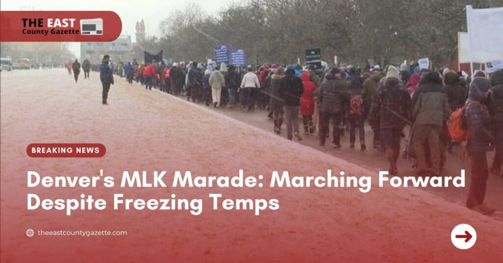 Denver's MLK Marade Marching Forward Despite Freezing Temps