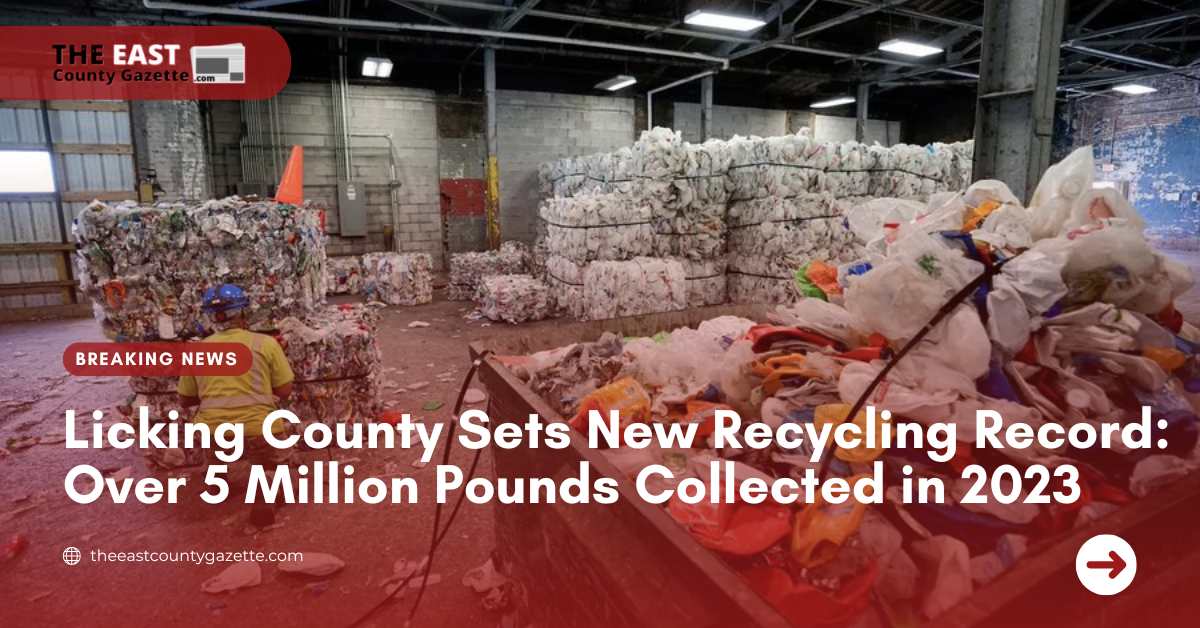 Licking County Sets New Recycling Record Over 5 Million Pounds Collected in 2023