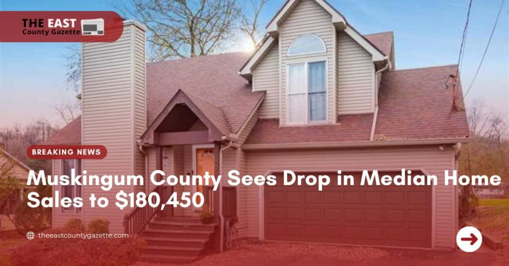 Muskingum County Sees Drop in Median Home Sales to $180,450