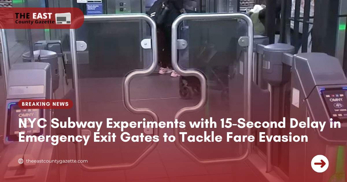 NYC Subway Experiments with 15-Second Delay in Emergency Exit Gates to Tackle Fare Evasion