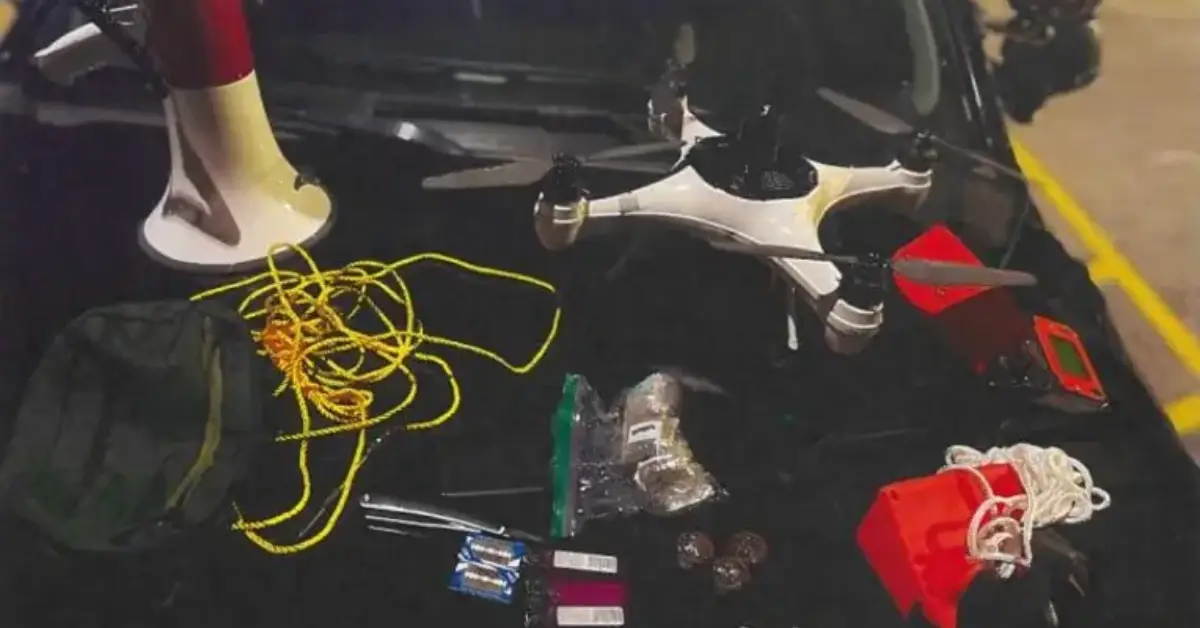 Two Women Arrested For Trying To Smuggle Drugs Into Prison Using Drones