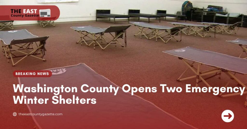 Washington County Opens Two Emergency Winter Shelters