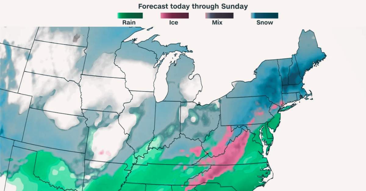 Winter Storm Alert Northeast, Mid-Atlantic on High Alert