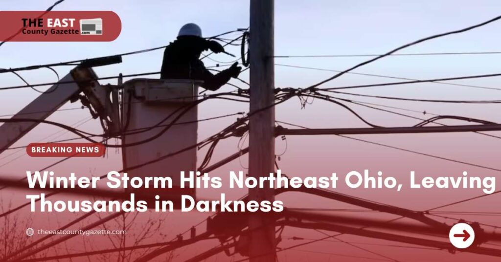 Winter Storm Hits Northeast Ohio, Leaving Thousands in Darkness