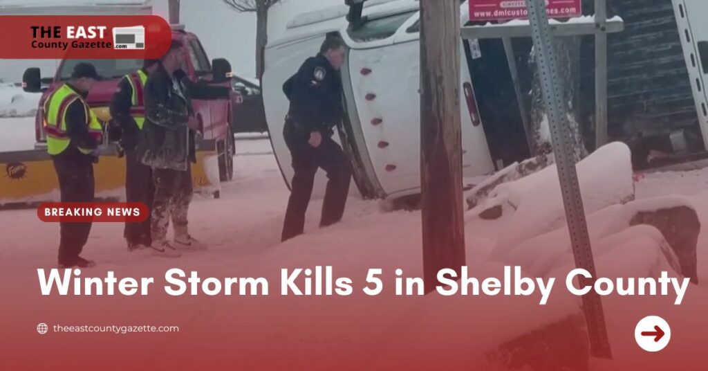 Winter Storm Kills 5 in Shelby County