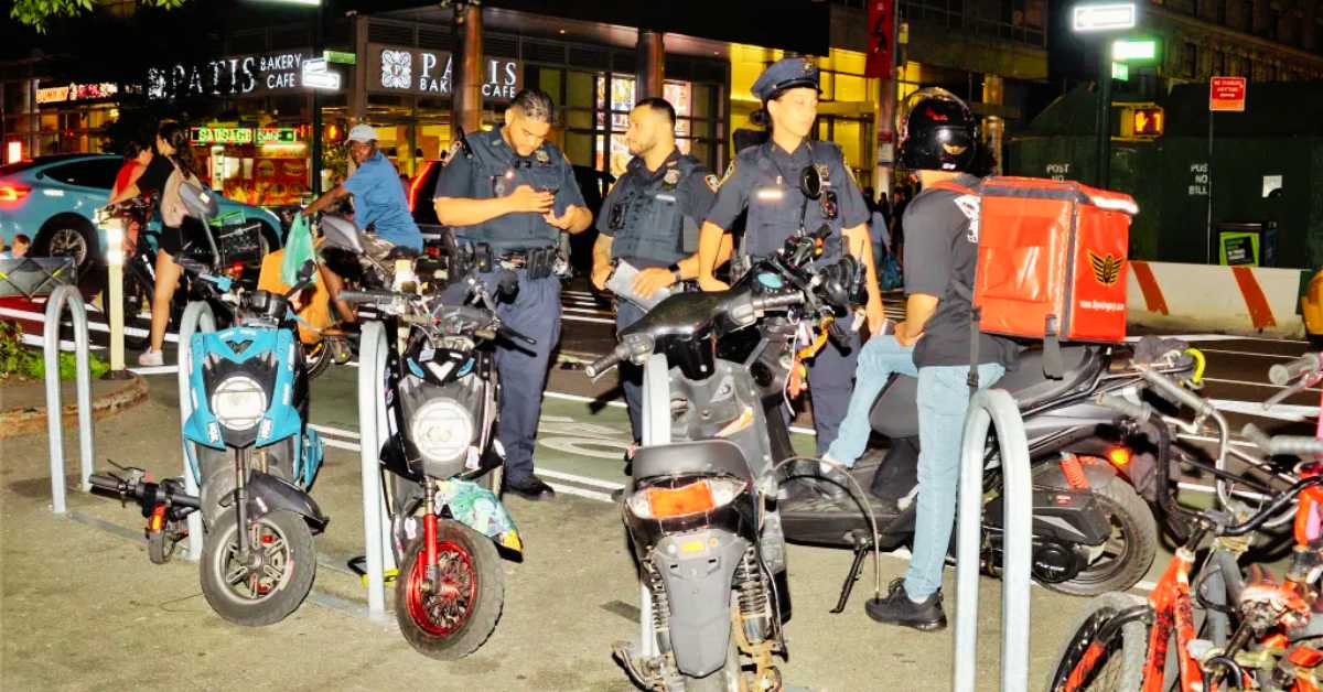 Migrant Shelters Targeted as NYPD Seizes Illegal Scooters