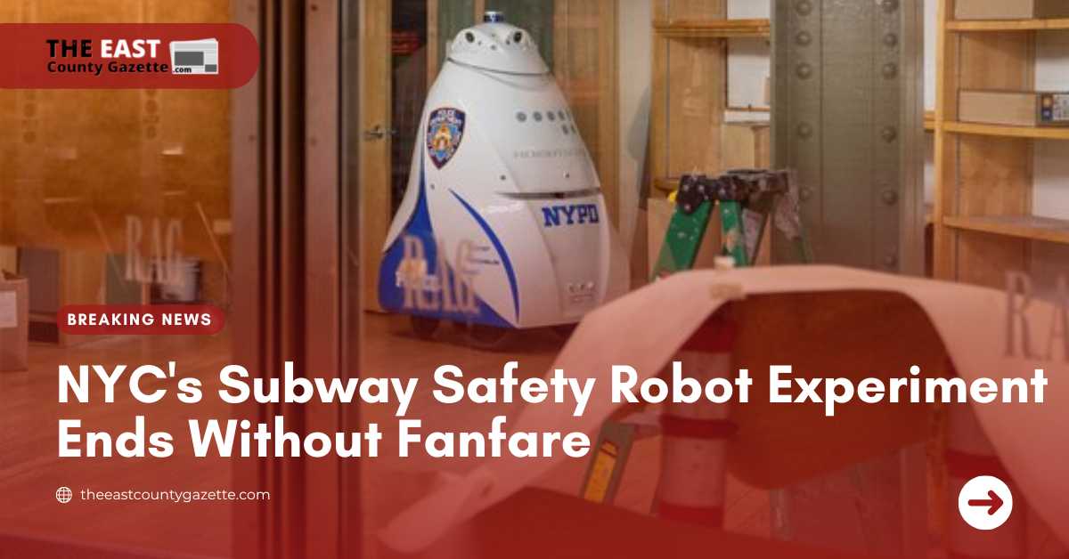 NYC's Subway Safety Robot Experiment Ends Without Fanfare