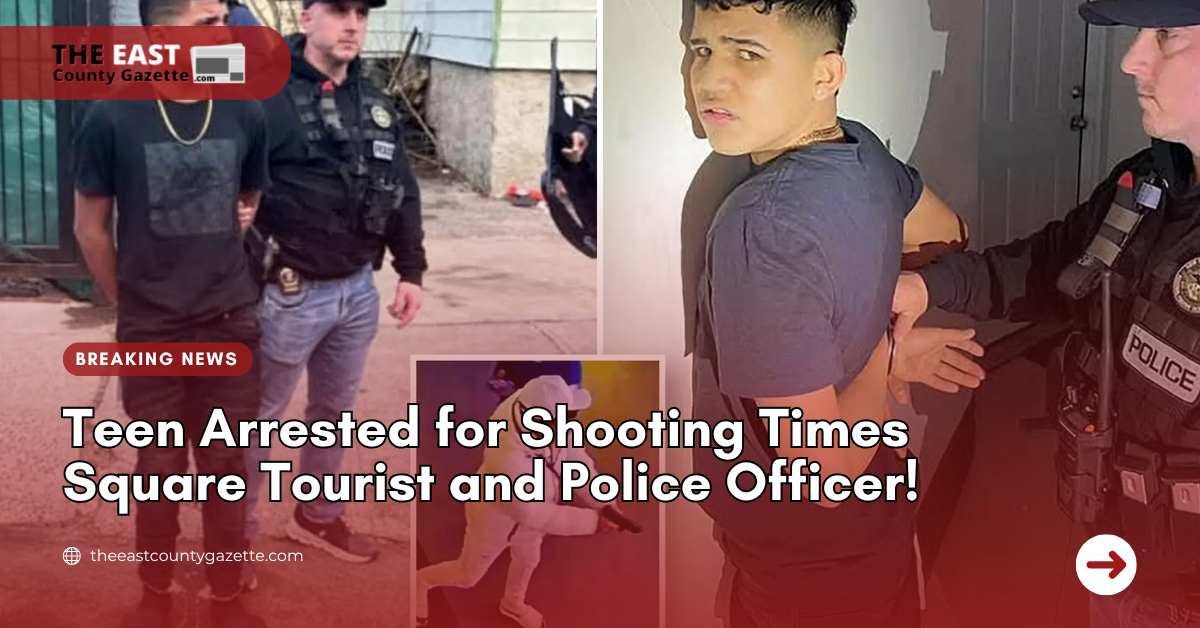 Teen Arrested for Shooting Times Square Tourist and Police Officer!